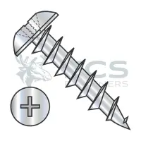 Phillips Stl Zinc, Full Thread