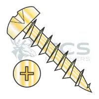 Phillips Steel Bright Brass, Full Thread