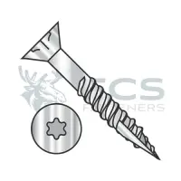 Flat Six-Lobe Ty-17, 18-8 SS