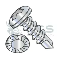 Steel Zinc, Serrated, Standard Pt