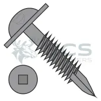 Square Recess, Fine, Stl Plain