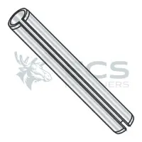 Slotted Spring Pins, Steel Zinc