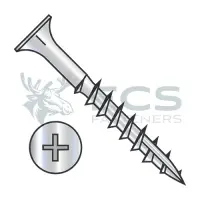 Phillips, Steel Zinc, Partial Thread