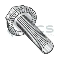 Metric Hex Flange Bolts, Class A2 Serrated SS ~DIN 6921