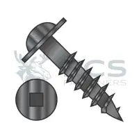 Square Recess, Stl Black Ox, Partial Thread