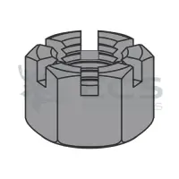 Heavy Hex, Steel Plain Finish