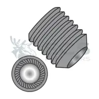 Metric, Knurled Cup Point