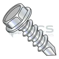 Steel Zinc, Full Thread, #1 Point