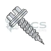 Steel Zinc w/Neo-EPDM Washer, 1/4