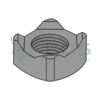 Square, DIN 928 Stl Plain