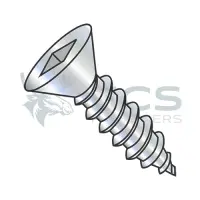 Square Recess, Steel Zinc