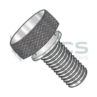 Knurled, w/ Washer, 18-8