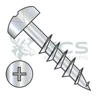 Phillips Steel Zinc Partial Thread