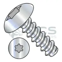 Six-Lobe, Steel Zinc