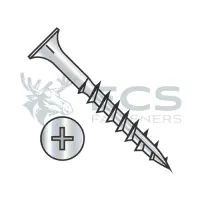 Phillips, Steel Zinc, Full Thread