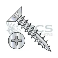 Phillips, Steel Zinc, Full Thread