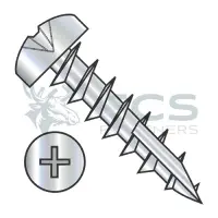 Phillips, Steel Nickel, Full Thread