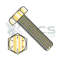 Tap Bolt, Grade 8 Zinc Yellow