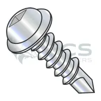 Square Recess Steel Zinc, Standard Point