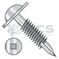 Square Recess, Fine, Stl Zinc