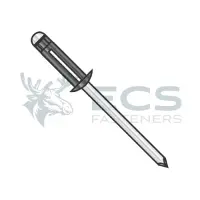 Dome, All Alum - Blk Body