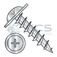 Phillips Steel Zinc, Full Thread