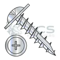 Phillips, Steel Zinc, Full Thread