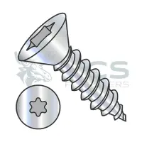 Six-Lobe, Steel Zinc