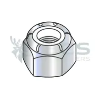 Nylon Insert DIN 985, Steel Zinc