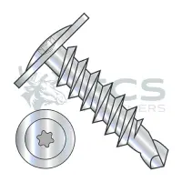 Six-Lobe, Steel Zinc, Standard Pt