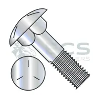 Square Neck, Round Head Carriage Bolt Grade 5 Partially Threaded