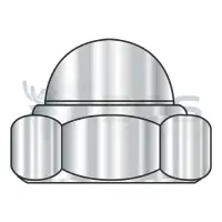 Nylon Insert DIN 986 w/Dome Cap, A2