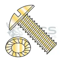 Slotted, Steel Zinc Yellow