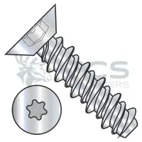 Six-Lobe, Steel Zinc