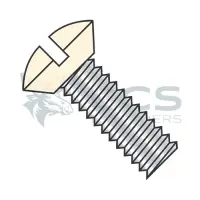 Slotted, Steel Zinc w/ Ivory Painted Head